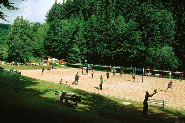 Bild Beach Volleyball Platz